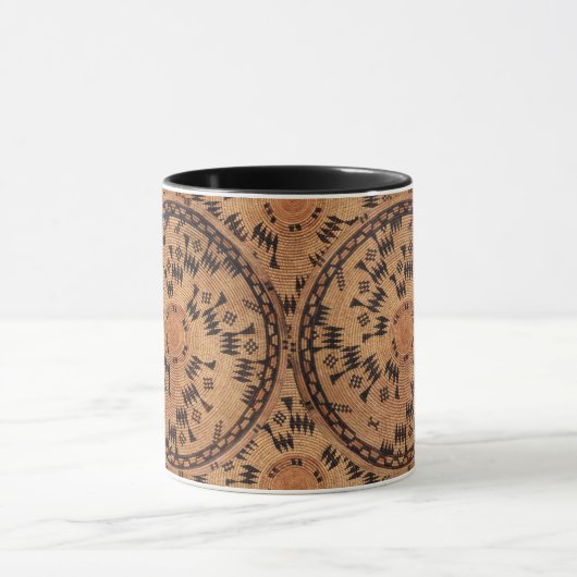 Chumash Native American Art Coffee Mok (Midden)