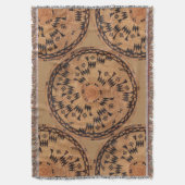 Chumash Native American Art Deken (Voorkant Verticaal)