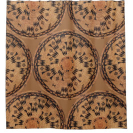 Chumash Native American Art Douchegordijn