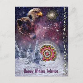 Chumash Winter Solstice Briefkaart