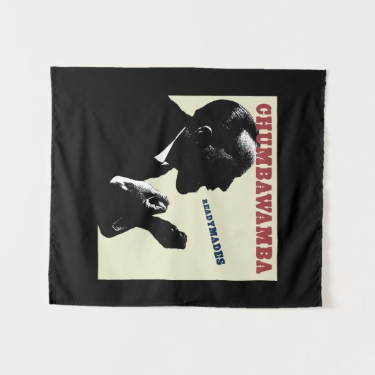 Chumbawamba Rock Band Wandkleed (Voorkant (horizontaal))