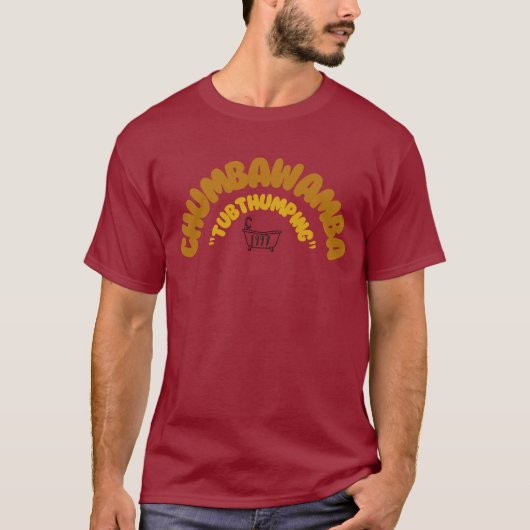 Chumbawamba "Tubthumping" – Anarcho-Punk volkslied T-shirt (Voorkant)