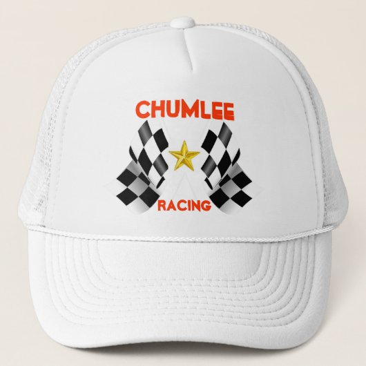 Chumlee Racing, vlaggen, Star, Trucker Pet (Voorkant)