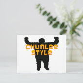 Chumlee Style Briefkaart (Staand voorkant)