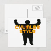 Chumlee Style Briefkaart (Voorkant / Achterkant)