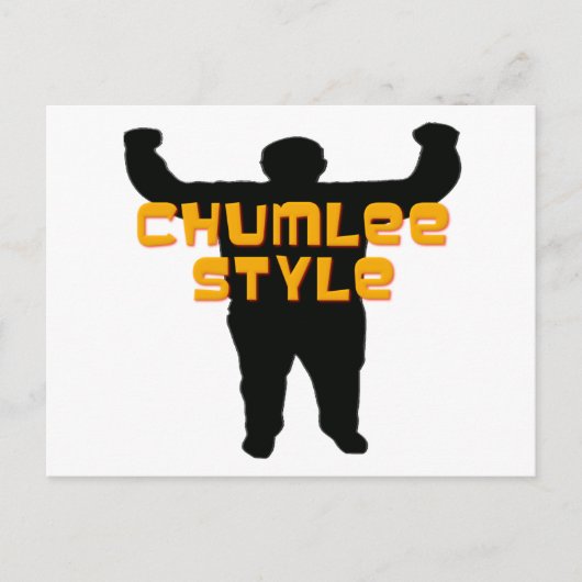Chumlee Style Briefkaart (Voorkant)