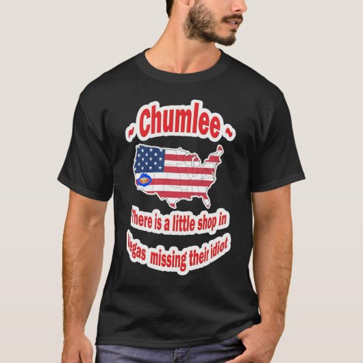Chumlee-Vegas-Shop, las vegas-teken T-shirt (Voorkant)