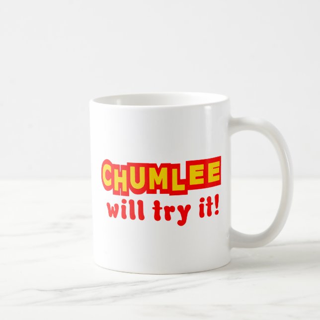 Chumlee zal het proberen koffiemok (Rechts)