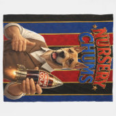 Chums cola grote fleece deken/kinderen nursery deken (Voorkant (Horizontaal))