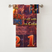 Chums cola raketen/badkamer lancering bad handdoek (Insitu)