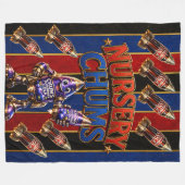 Chums Nursery/grote Nursery deken/chums cola Fleece Deken (Voorkant (Horizontaal))