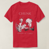 Chunk (zwart) t-shirt (Design voorkant)