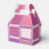 Chunky Chic Glitter Square Glamour Party Favor Box Bedankdoosjes (Achterkant)