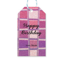 Chunky Chic Modern Glitter Roze Paars Glamour