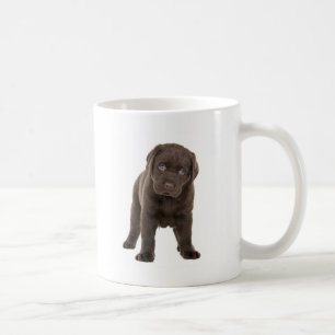 Chunky Chocolate Labrador Puppy Koffiemok