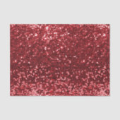 Chunky Confetti Glitter Sparkle Red Tissuepapier (Voorkant)