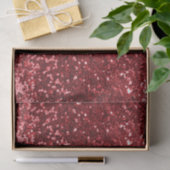 Chunky Confetti Glitter Sparkle Red Tissuepapier (Geschenk)