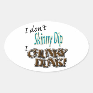 Chunky Dunk Ovale Sticker
