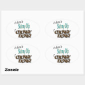 Chunky Dunk Ovale Sticker (Vel)