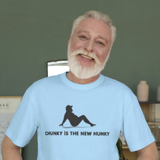 Chunky Hunky T-shirt: Lichaamspositiviteit Draag Trui