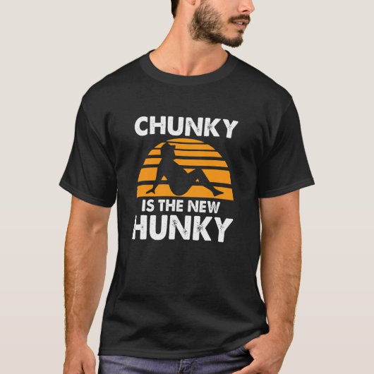 Chunky is het nieuwe Hongaarse  citaat T-shirt (Voorkant)