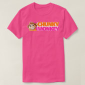 Chunky Monkey Funny Gezegde Sarcastic Novelty Humo T-shirt (Design voorkant)