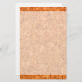 Chunky Natural Cork Wood Grain look Briefpapier (Voorkant / Achterkant)