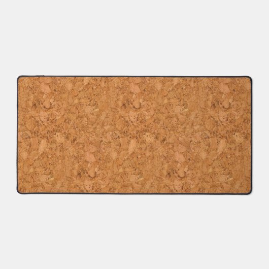 Chunky Natural Cork Wood Grain look Bureaumat (Voorkant)