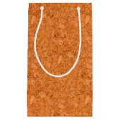 Chunky Natural Cork Wood Grain look Klein Cadeauzakje (Voorkant)