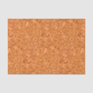 Chunky Natural Cork Wood Grain look Tissuepapier