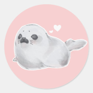 Chunky Seal Ronde Sticker