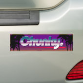 "Chunky" Slapsticker Bumpersticker (Op auto)