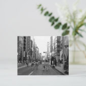 Chuo-dori, Ginza: Tokio Briefkaart (Staand voorkant)