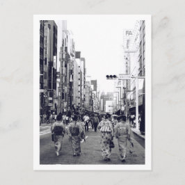 Chuo-dori Ginza Tokyo Ansichtkaart Briefkaart