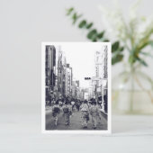 Chuo-dori Ginza Tokyo Briefkaart (Staand voorkant)