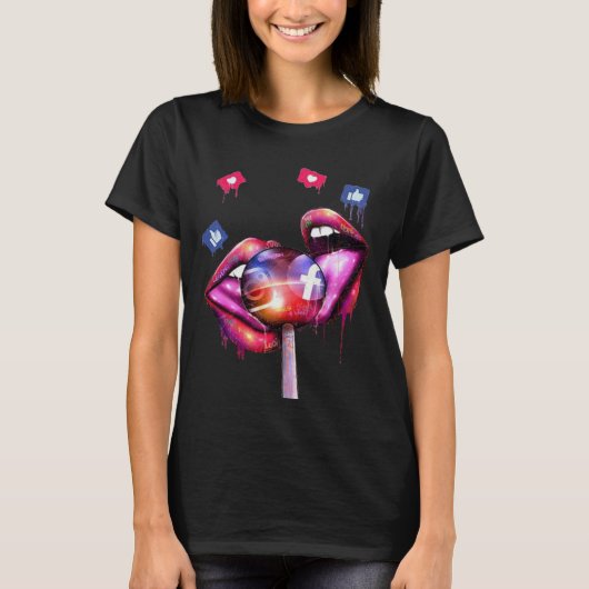 Chupa chups graffiti t-shirt (Voorkant)