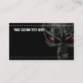 Chupacabra Alien Visitekaartje (Achterkant)