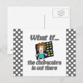 chupacabra briefkaart (Voorkant / Achterkant)