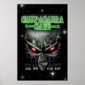 Chupacabra Cafe 23X35 poster (Voorkant)
