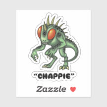 Chupacabra "Chappie" Cryptid sticker