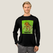 Chupacabra "Chappie" Cryptid Tri-Blend Shirt (Voorkant)