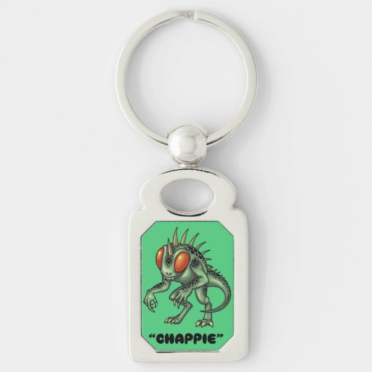Chupacabra "Chappie" Sleutelhanger (Voorkant)