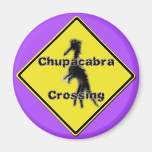 Chupacabra Crossing paarse magneet