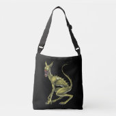 Chupacabra Cryptid Beast Crossbody Tas (Voorkant)