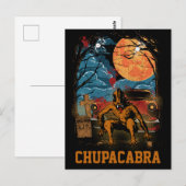 Chupacabra Cryptid Cryptid  tekst voor de creatie Briefkaart (Voorkant / Achterkant)