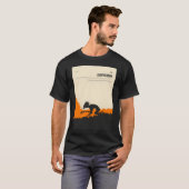 Chupacabra Cryptid Cryptozoology Poster T-shirt (Voorkant volledig)
