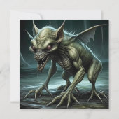 Chupacabra - Cryptid Kaarten Notitiekaartje (Voorkant)