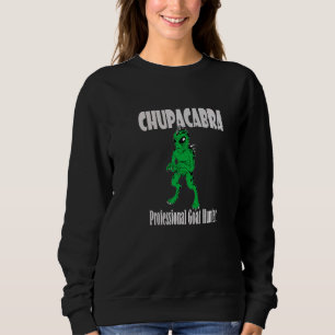 Chupacabra Cryptid Vampire Monster Goat Hunter Trui
