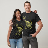 Chupacabra cryptide wezen t-shirt (Unisex)