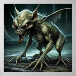 Chupacabra - cryptische monsters of dieren poster